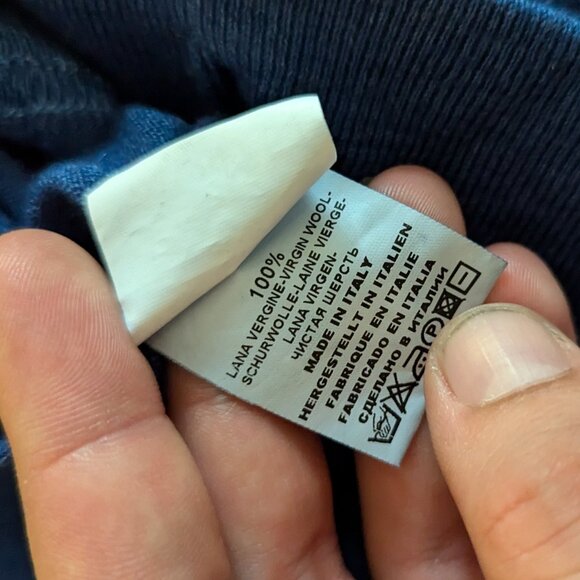 GRAN SASSO - 100% merino wool sweater - Sz 54 - Picture 6 of 7